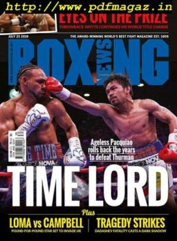 Boxing News – July 25, 2019