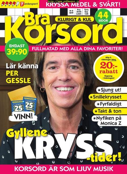 Bra Korsord – 09 juli 2019 Cover