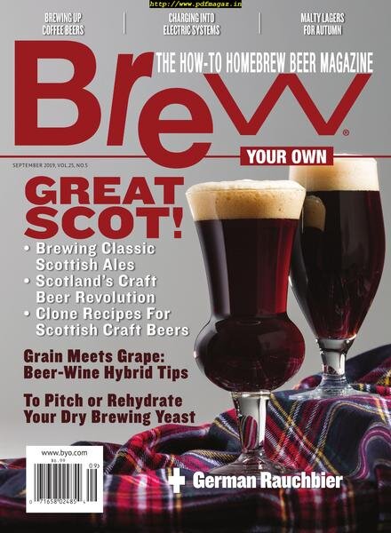 Brew Your Own – September 2019 Cover