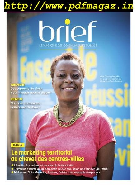Brief Magazine – mai 2019 Cover