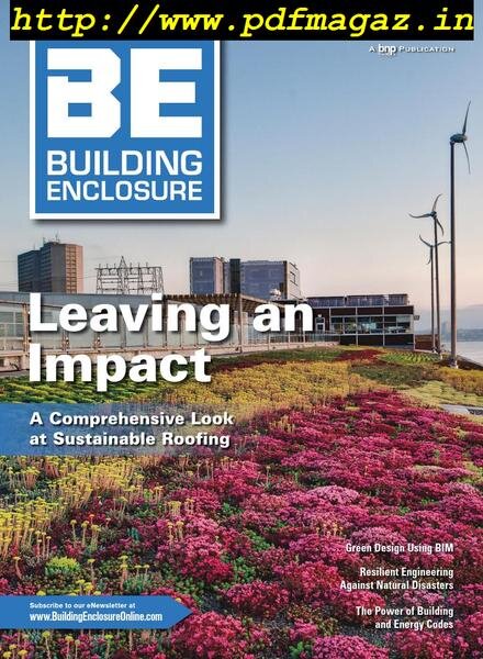 Building Enclosure – Summer 2019 Cover