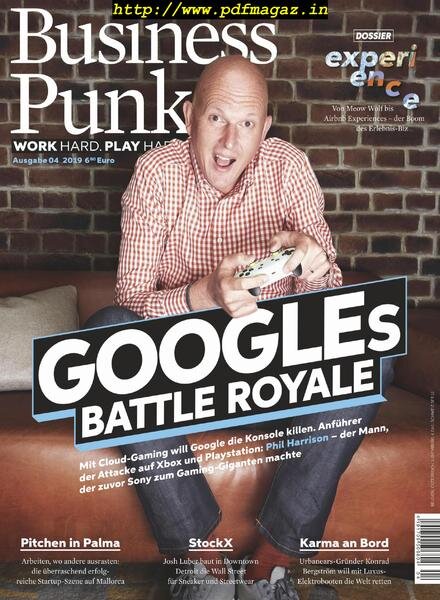 Business Punk – August 2019 Cover
