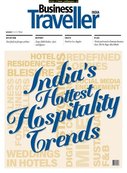 Business Traveller India – August 2019 Cover