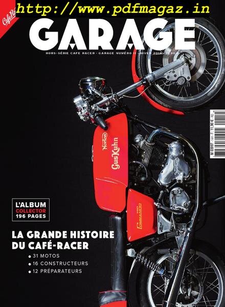 Cafe Racer – decembre 2018 Cover