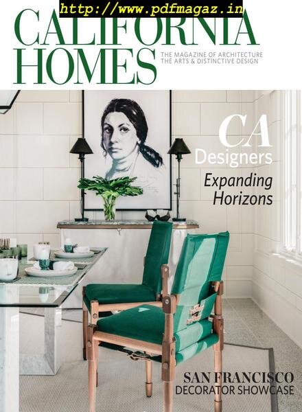 California Homes – July-August 2019 Cover
