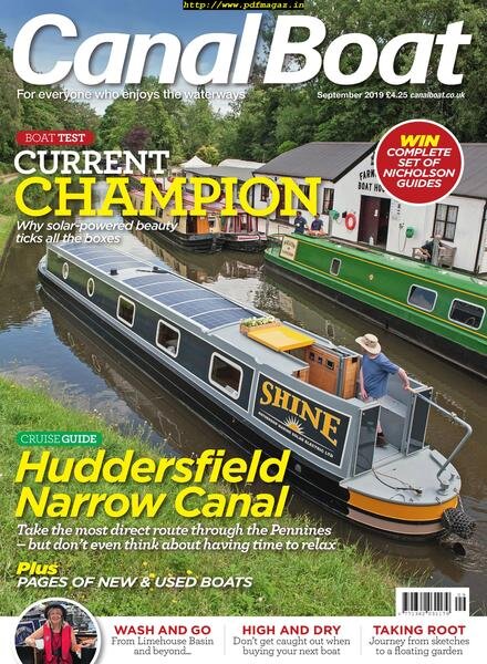 Canal Boat – August 2019 Cover