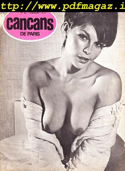 Cancans de Paris – 25 (1967 – 08) Cover