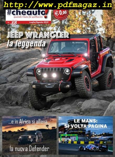 #cheauto! – agosto 2019 Cover