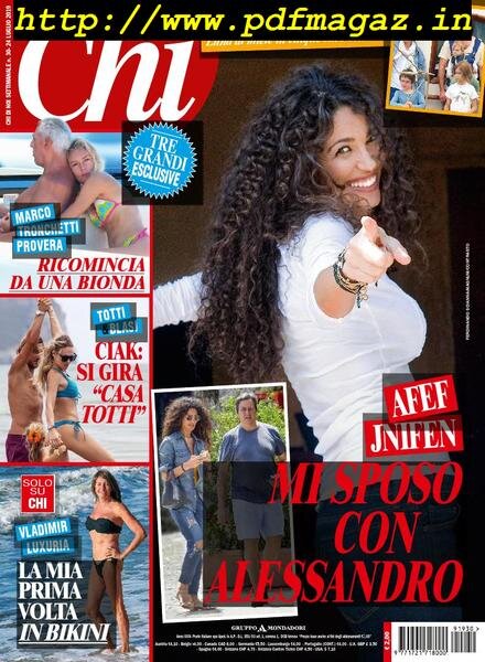 Chi – 24 luglio 2019 Cover