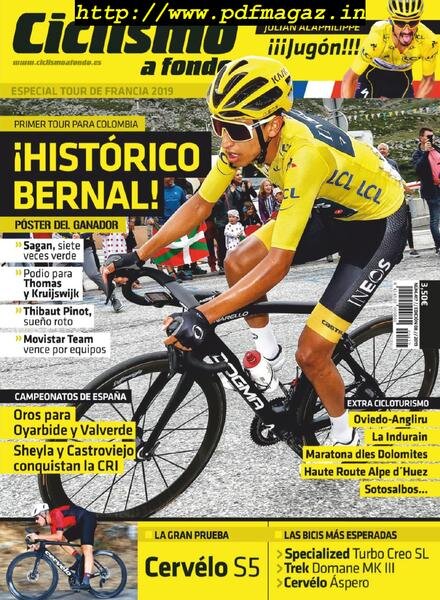 Ciclismo a Fondo – agosto 2019 Cover