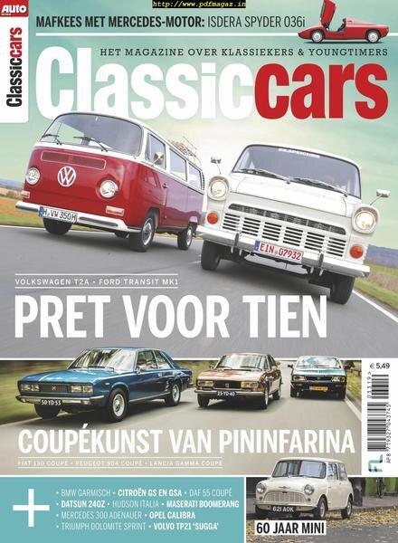 Classic Cars Netherlands – juli 2019 Cover