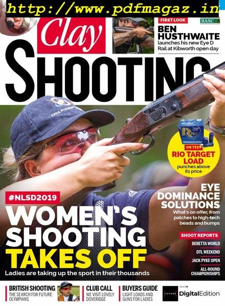 Clay Shooting – August 2019 Cover