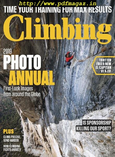 Climbing – August 2019 Cover