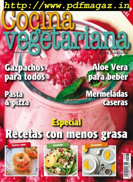 Cocina Vegetariana – julio 2019 Cover