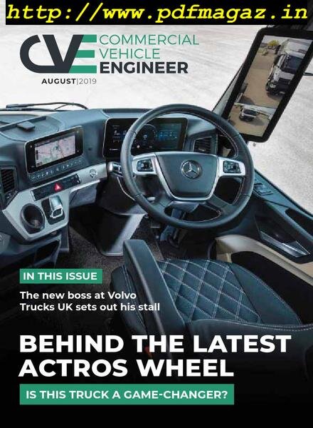 Commercial Vehicle Engineer – August 2019 Cover
