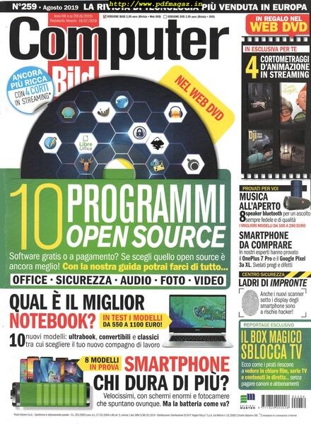 Computer Bild Italia – Agosto 2019 Cover