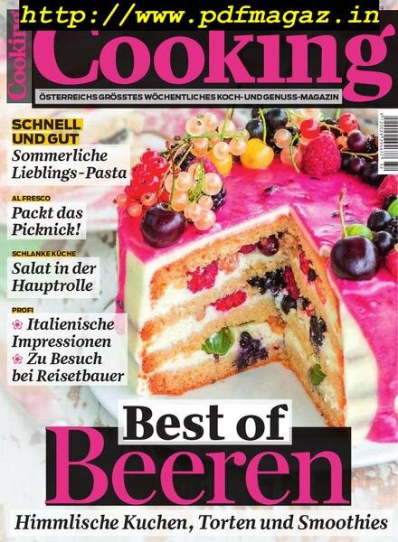 Cooking Austria – 9 August 2019 Cover
