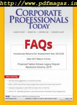 Corporate Professional Today – July 13, 2019