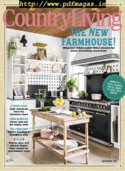 Country Living USA – September 2019