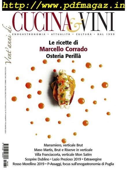 Cucina & Vini – Giugno-Luglio 2019 Cover