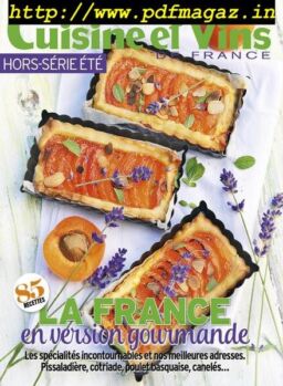 Cuisine et Vins de France – juillet 2018