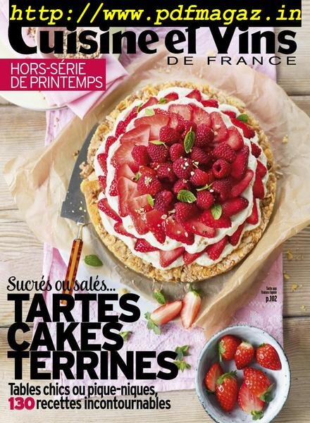 Cuisine et Vins de France – mai 2018 Cover