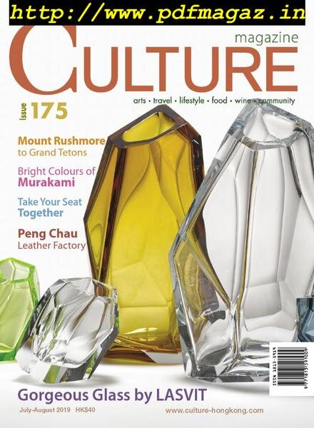 Culture – July-August 2019 Cover