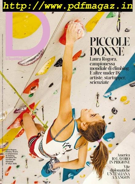 D la Repubblica – 3 Agosto 2019 Cover
