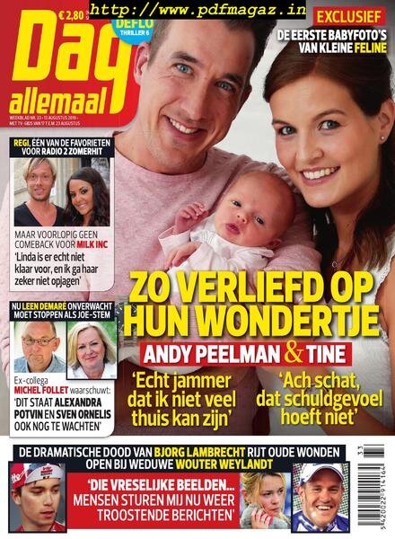 Dag Allemaal – 13 augustus 2019 Cover