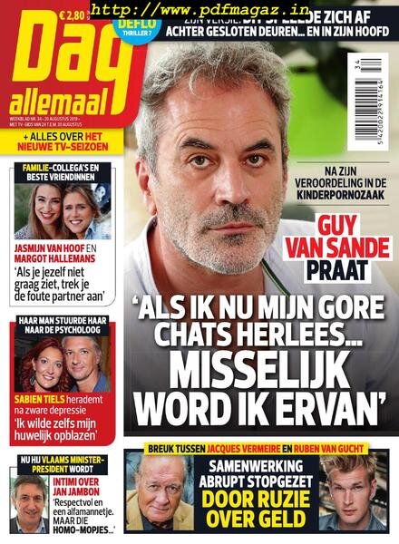 Dag Allemaal – 20 augustus 2019 Cover
