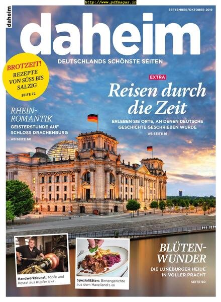 Daheim – September 2019 Cover