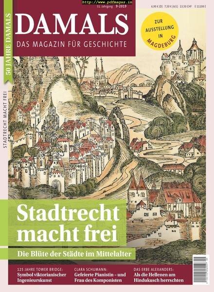 Damals – September 2019 Cover