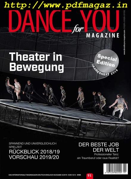 Dance For You – Juli 2019 Cover