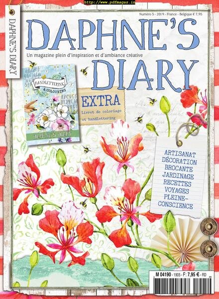 Daphne’s Diary Francais – juillet 2019 Cover