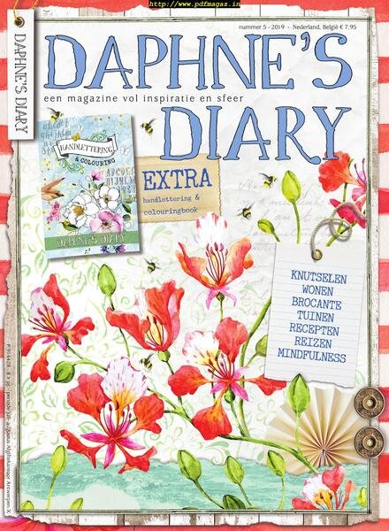 Daphne’s Diary Nederlands – juli 2019 Cover