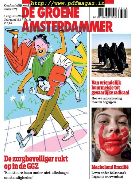 De Groene Amsterdammer – 02 augustus 2019 Cover