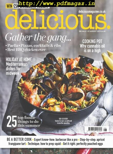 delicious UK – August 2019 Cover