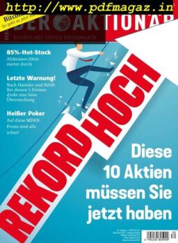 Der Aktionar – 18 Juli 2019