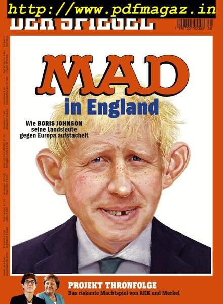 Der Spiegel – 20 Juli 2019 Cover