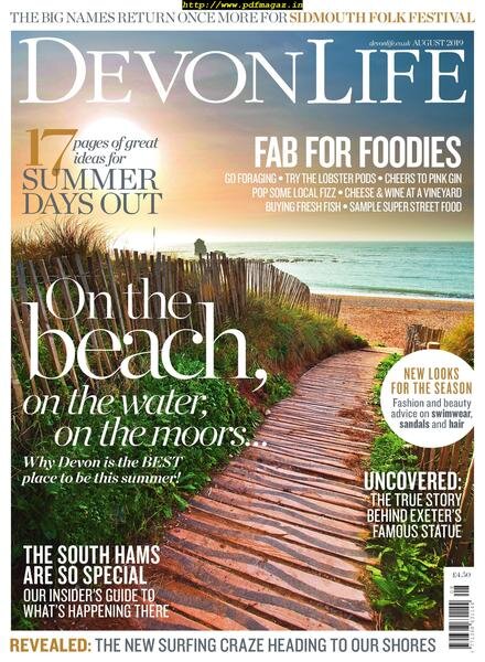 Devon Life – August 2019 Cover