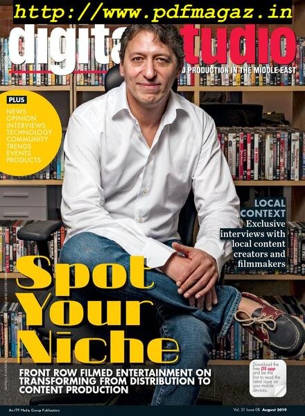 Digital Studio Middle East – August 2019 Cover
