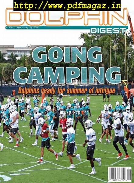 Dolphin Digest – August 2019 Cover