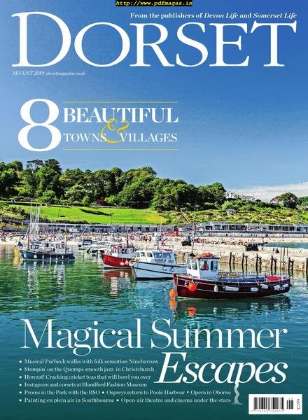 Dorset Magazine – August 2019 Cover