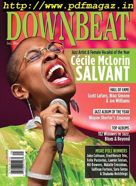 DownBeat – August 2019 Cover