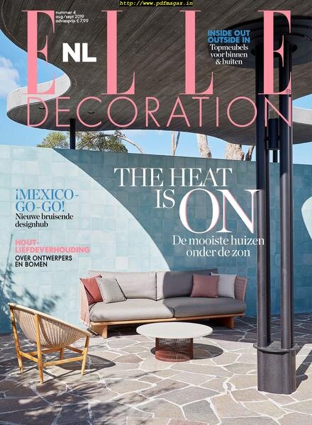 Elle Decoration Netherlands – juli 2019 Cover