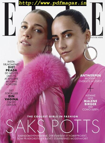 Elle Denmark – august 2019 Cover