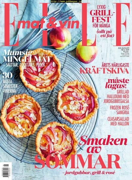 ELLE Mat & Vin – 16 juli 2019 Cover