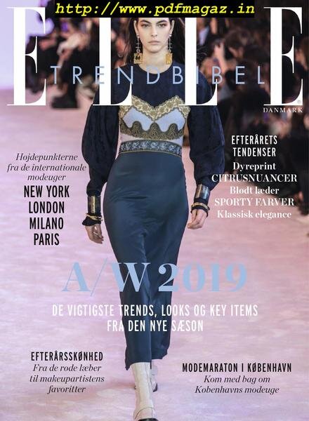 Elle Trendbibel – juli 2019 Cover