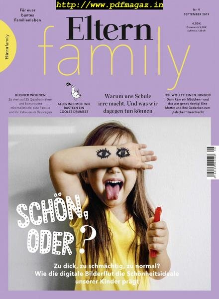 Eltern Family – September 2019 Cover