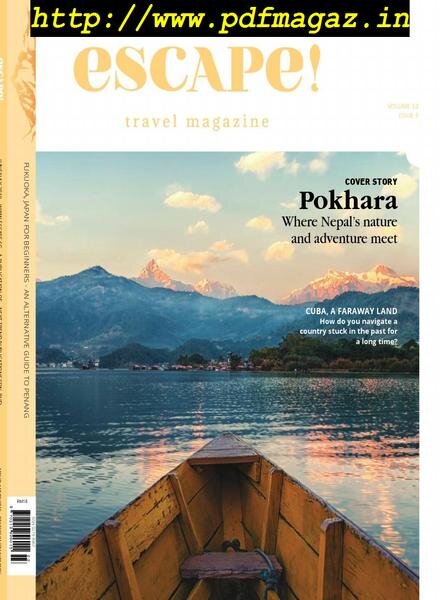 escape! Magazine – July 2019 Cover